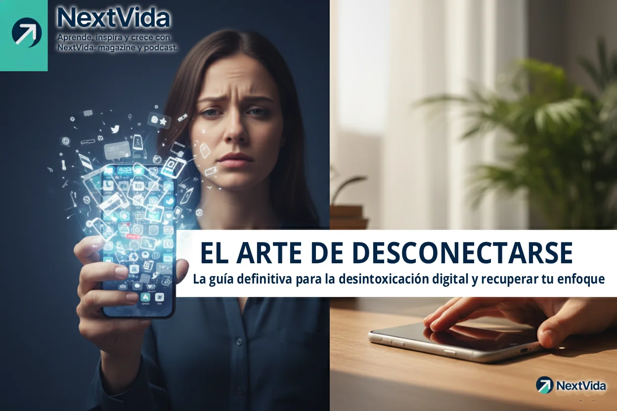 El Arte de Desconectarse: La Guía Definitiva para la Desintoxicación Digital y Recuperar tu Enfoque