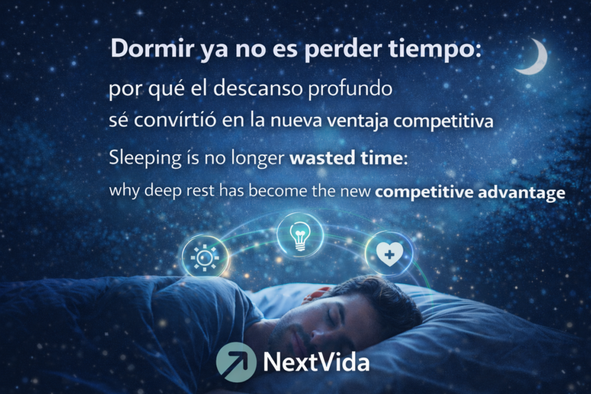 Dormir ya no es perder el tiempo - Sleeping is no longer wasted time