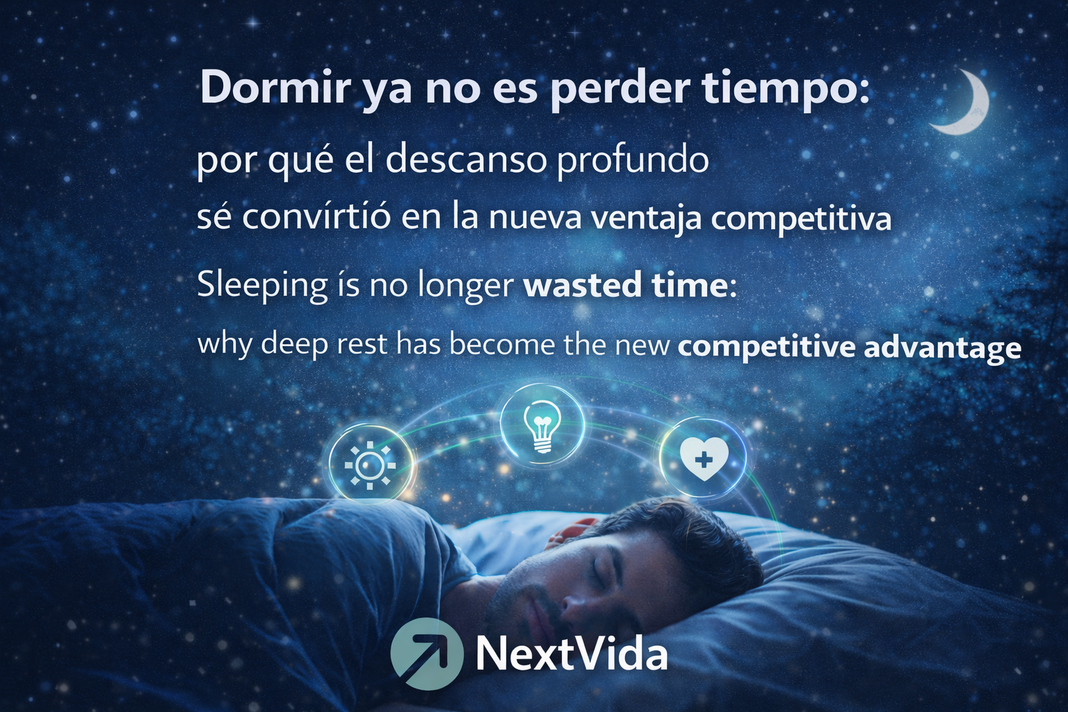 Dormir ya no es perder el tiempo - Sleeping is no longer wasted time